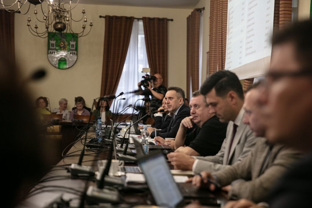 sesja Sesja rady w zielonogórskim ratuszu