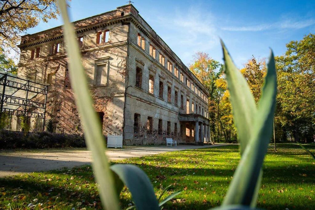 zatonie2 Budynek zabytkowego pałacu w Zatoniu