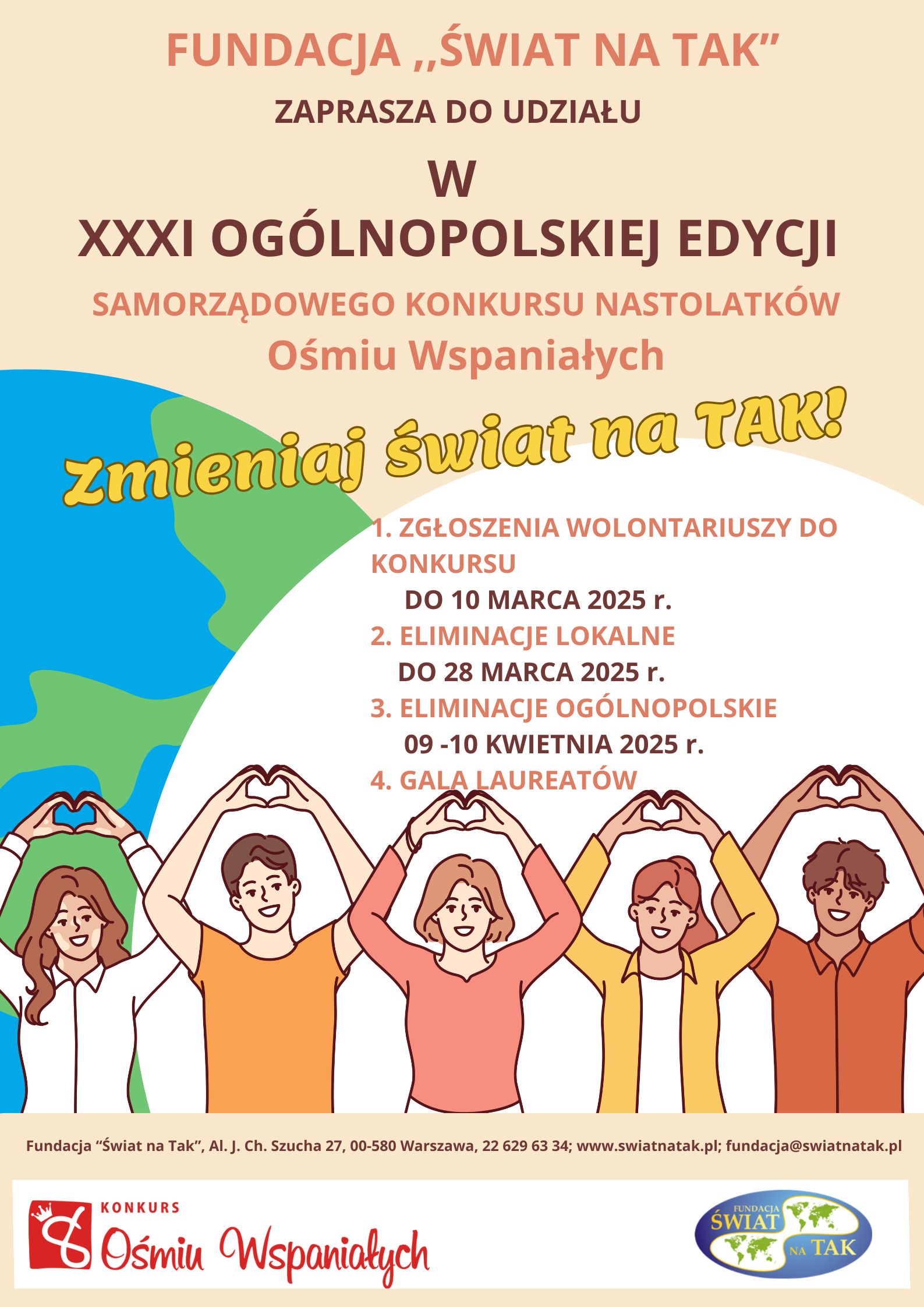 plakat Ośmiu Wspanialych 2025 – ogólnopolski