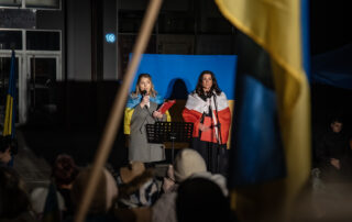 Trzecia rocznica agresji Rosji na Ukrainę