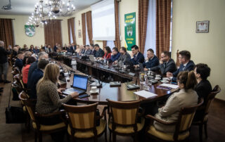 Sesja rady miasta w Zielonej Górze