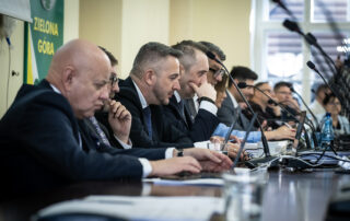Sesja rady miasta w Zielonej Górze