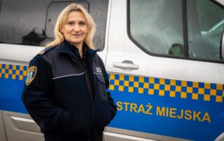 Agnieszka Pawłow komendant straży miejskiej.