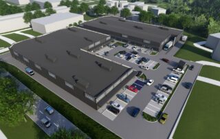 Wizualizacja nowego centrum handlowego