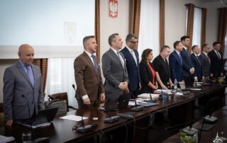 Sesja rady miasta w zielonogórskim ratuszu