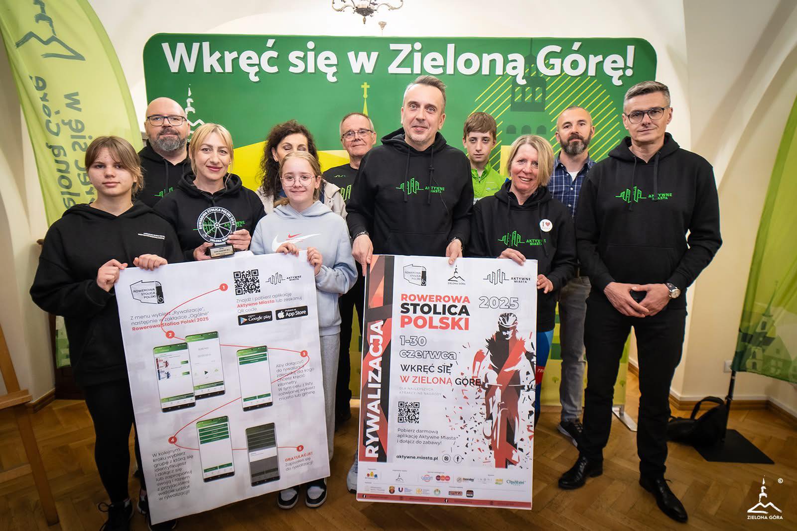 Zielona Góra dołącza do walki o tytuł Rowerowej Stolicy Polski