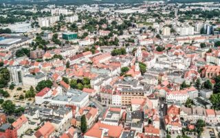Panorama Zielonej Góry