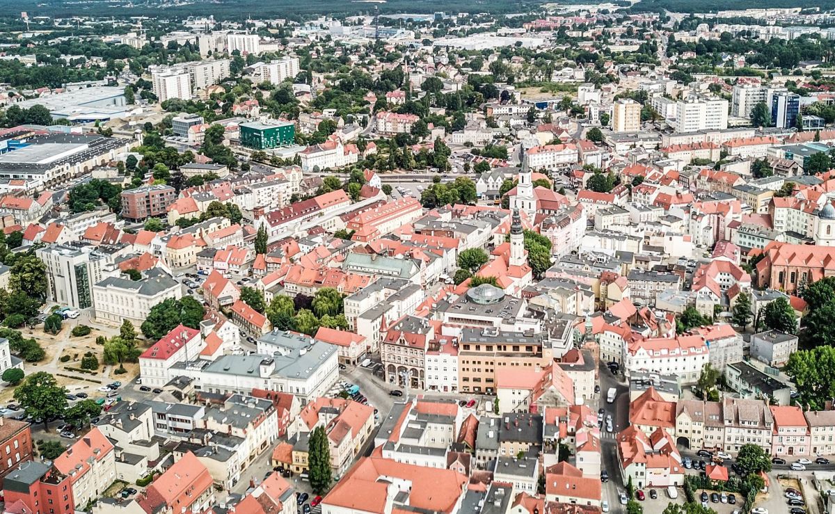 Panorama Zielonej Góry
