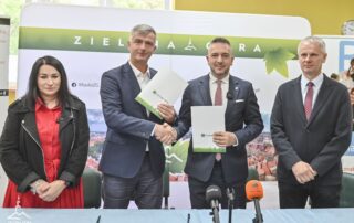 Podpisanie umowy na termomodernizację ZSiPKZ