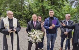 Na cmentarzu przy ul. Wrocławskiej poświęcono nowy grób dzieci, które zmarły przed narodzinami