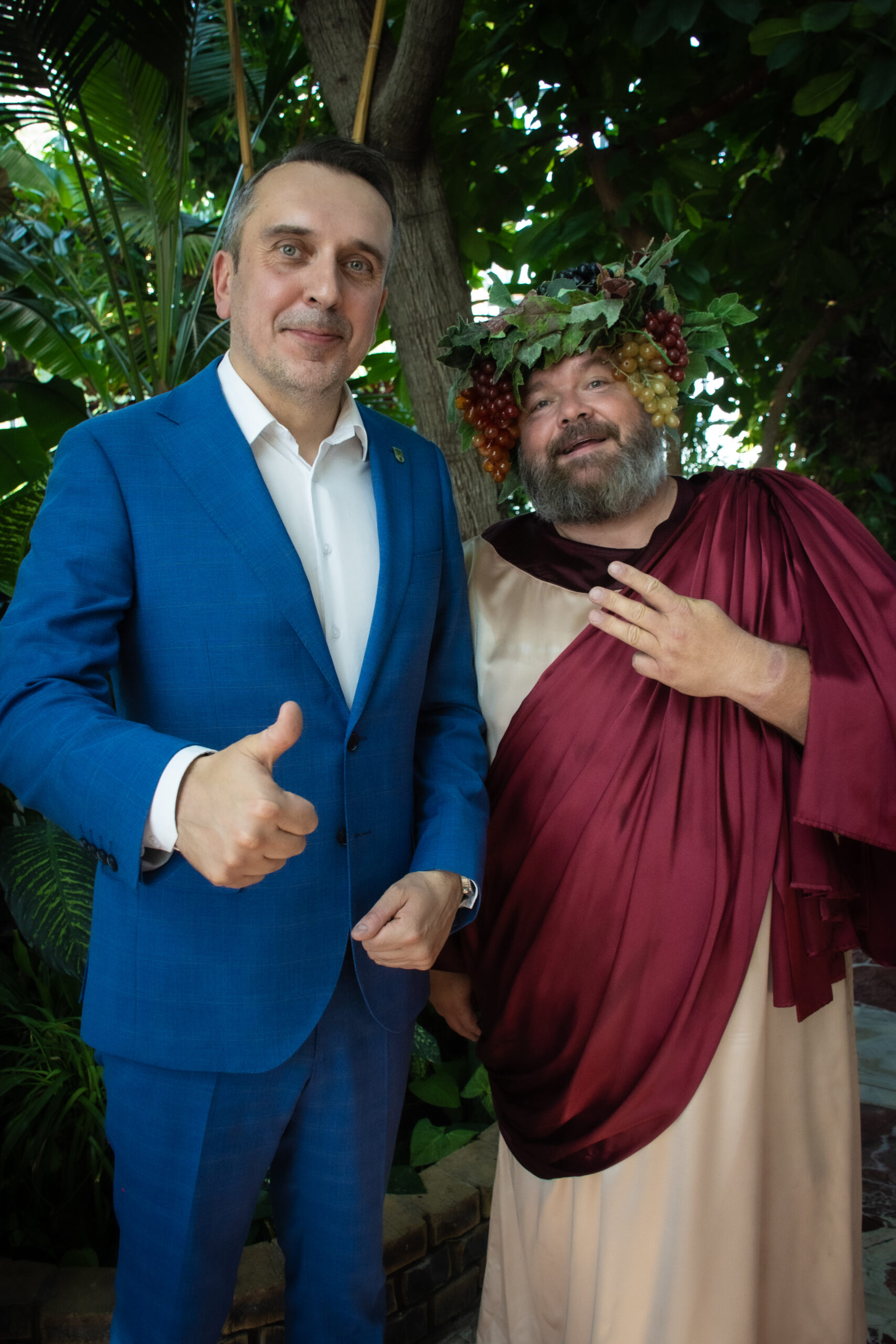 02-WIN wywiad prezydent NOWE Prezydent Marcin Pabierowski. razem z Bachuse