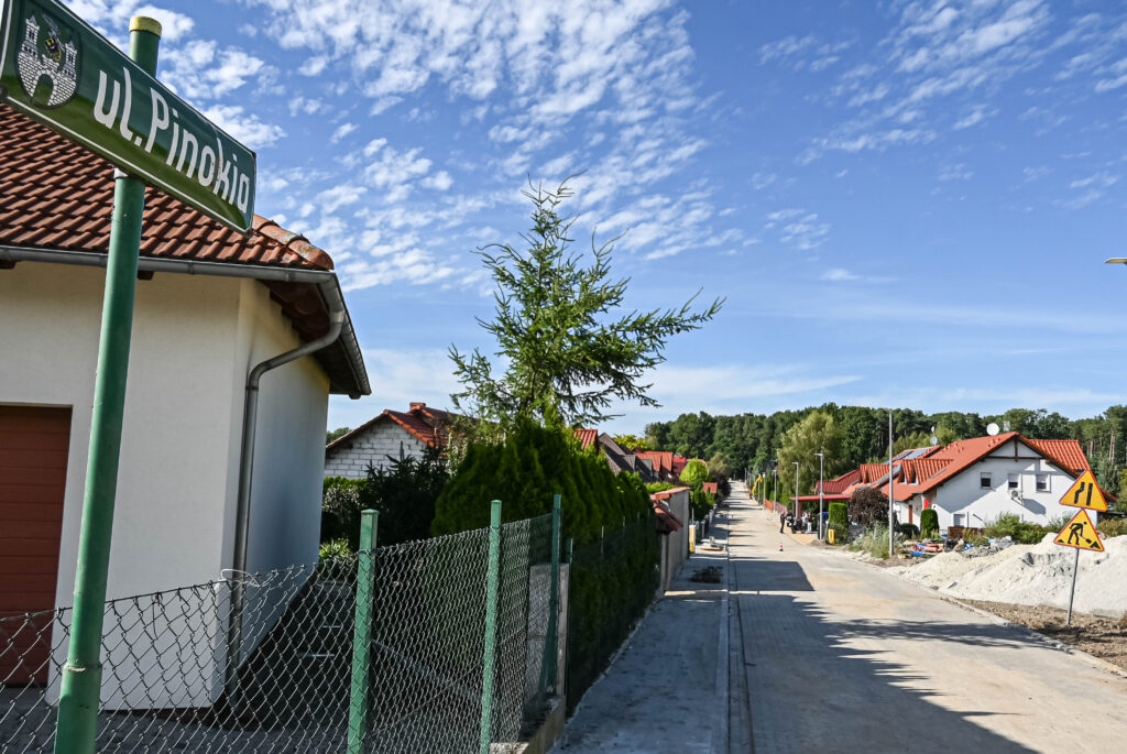 Na ul. Pinokia trwają jeszcze prace porządkowe