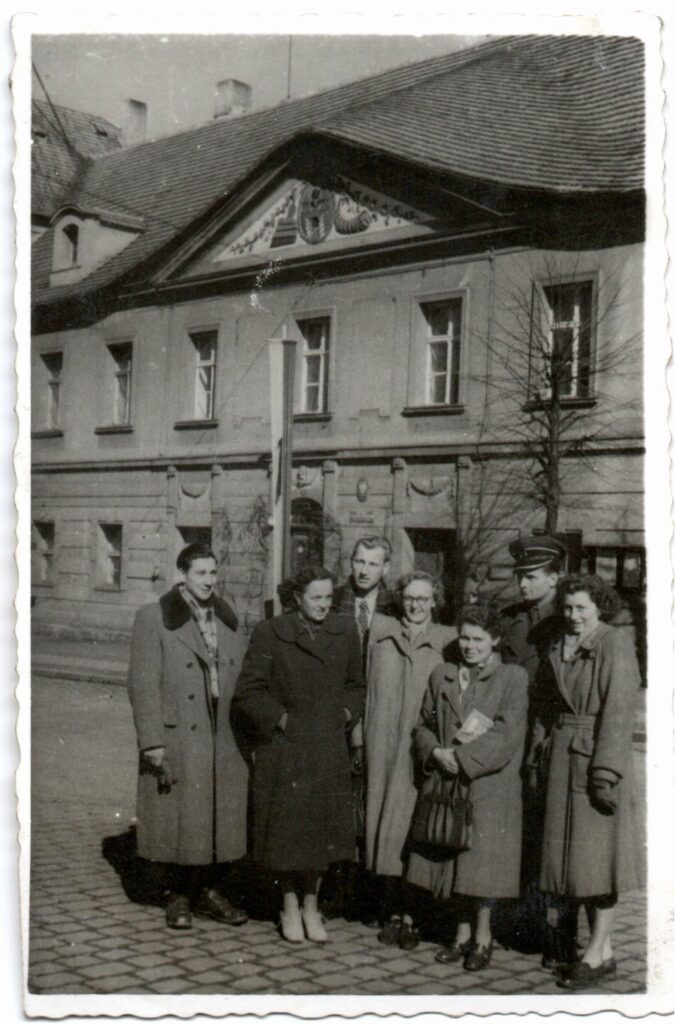 07-ratusz4 Fot. Z kolekcji Tomasza Kowalskiego Ratusz w 1953 roku