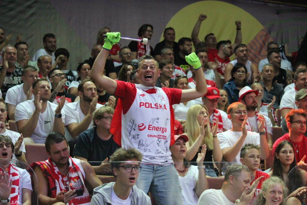 Przemysław Tkacz stara się być na wszystkich meczach Zastalu i reprezentacji Polski.