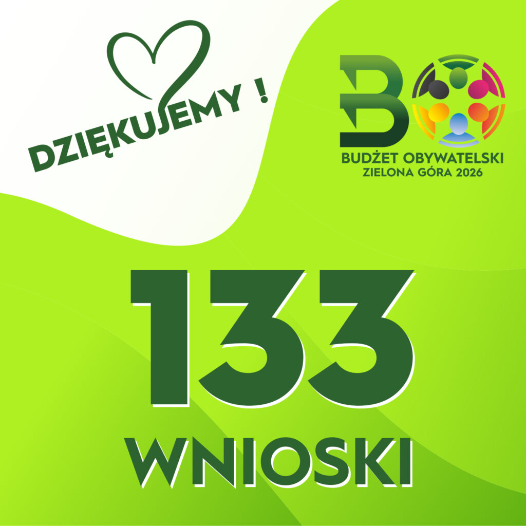 budżet obywatelski Do Budżetu Obywatelskiego wpłynęły aż 133 wnioski!