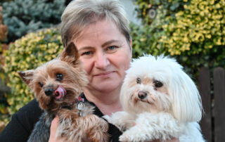 - York Odi i maltanka Mija są najstarsi. To od ich imion wzięła się nazwa hotelu i przedszkola - mówi Agnieszka Hałuszczak.