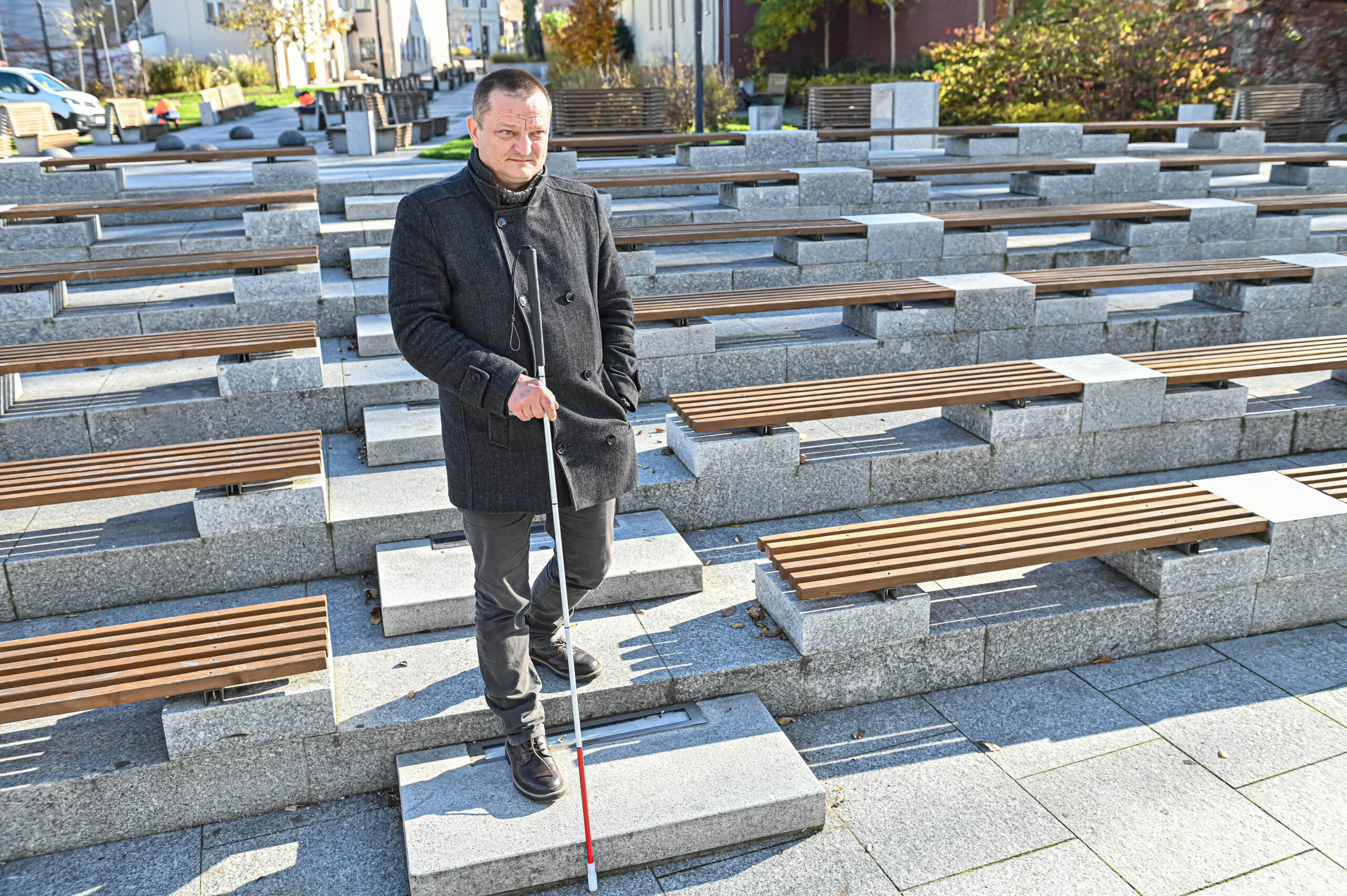 Dla Dariusza Wojciechowskiego nie ma rzeczy niemożliwych, nie załamała go utrata wzroku!