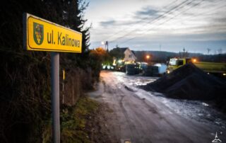 Ulica Kalinowa w Raculi.