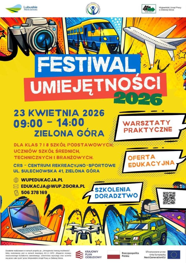 Festiwal Umiejętności Wojewódzkiego Urzędu Pracy.